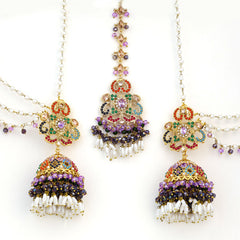 Rangreza Jhumka Set