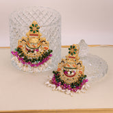 Rang Mehal Multicolor Jhumka Earrings