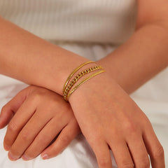 Golden Luxe Layer Bracelet