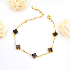 clover charm bracelet