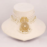 Noor Emerald Crystal Layered Necklace Set