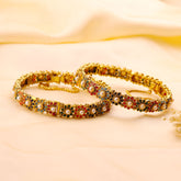 Rangrez Pearl Bangles