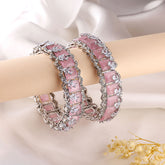 Noir Grace Crystal Bangles