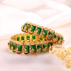 Nooré Rang Crystal Bangles