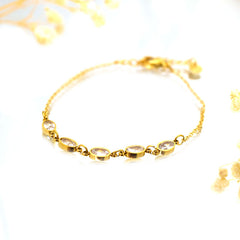 Crystal Loop Bracelet