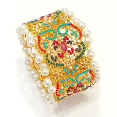 Riwaayat Pearl & Stone Heritage Bangle