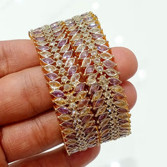 Nayab Leafwork Statement Bangles