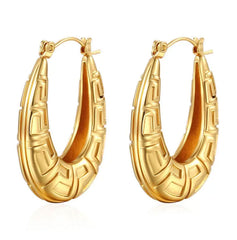 Heritage Crescent Hoop Earrings