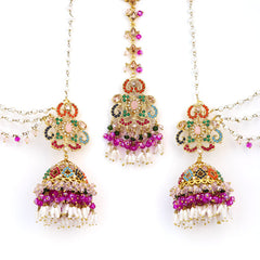 Rangreza Jhumka Set
