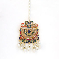 Nooré Rang Stone & Pearl Heritage Earrings