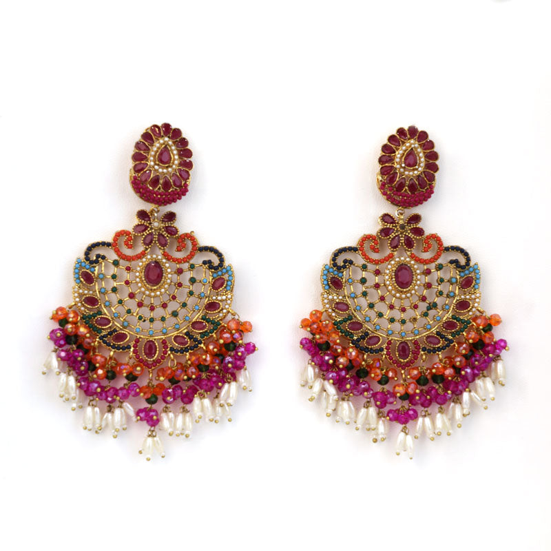 Gulbahar Jhumka Set