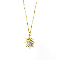 Radiant Sunburst Pendant