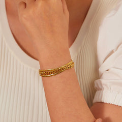 Golden Luxe Layer Bracelet
