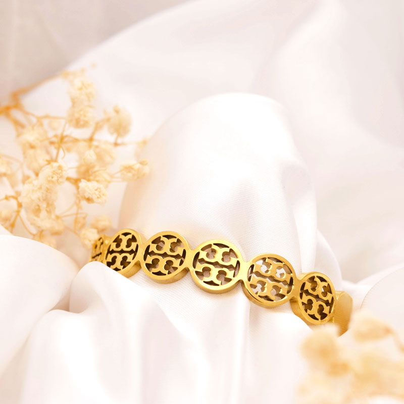 Radiant Medallion Cutwork Bracelet