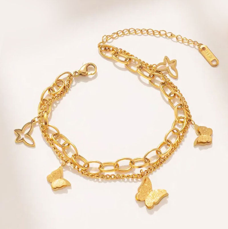 Luxe Layer Flutter Bracelet
