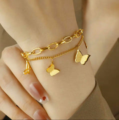 Luxe Layer Flutter Bracelet