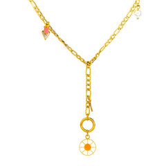 Boho Charm Gold Chain Pendant
