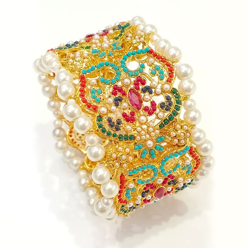 Riwaayat Pearl & Stone Heritage Bangle