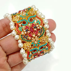 Riwaayat Pearl & Stone Heritage Bangle