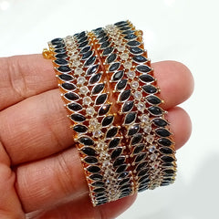 Nayab Leafwork Statement Bangles