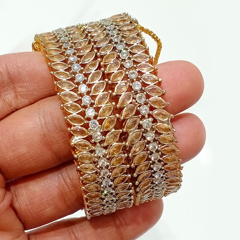 Nayab Leafwork Statement Bangles